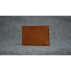 Шкіряний гаманець CARNEM classic men's brown wallet коричневий