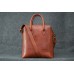 Шкіряна сумка CARNEM tote bag cognac коньяк