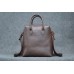 Шкіряна сумка CARNEM tote bag brown коричнева