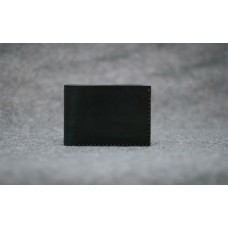 Шкіряний гаманець CARNEM classic men's black wallet чорний