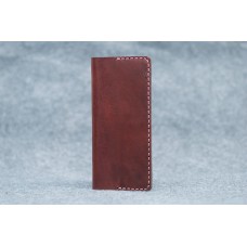 Шкіряне портмоне CARNEM lark vinous porte-monnaie бордове