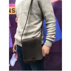 Сумка шкіряна DEKEY Денді 1.0 горіх