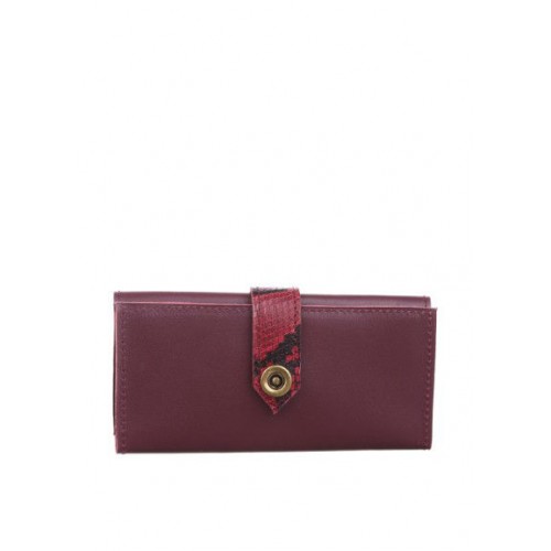 Портмоне DEKEY 13.4 Марсала+Змія