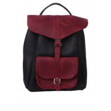 Рюкзак DEKEY 1.0 Чорний + Марсала