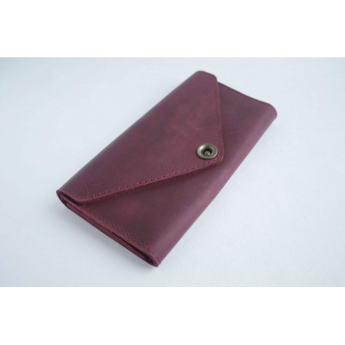 Портмоне шкіряне DEKEY 15.2 марсала