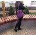 Рюкзак кожаный DEKEY 2.0 Зайка фуксия
