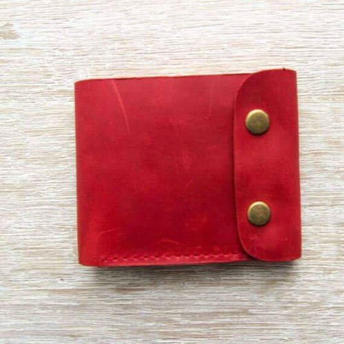 Портмоне шкіряне DEKEY 11.5 червоне