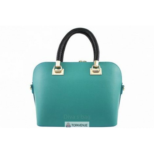 Жіноча шкіряна сумка Camelia (M8937) аква