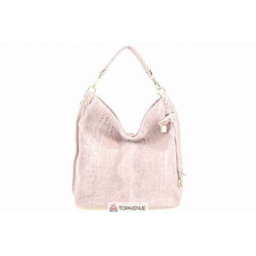 Женская кожаная сумка Luisa (S6983) розовая