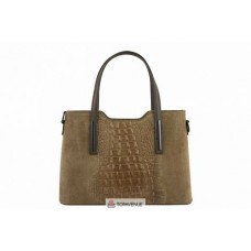 Женская кожаная сумка Maurine (M8955) тауп