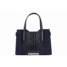 Жіноча шкіряна сумка Maurine (M8955) синій