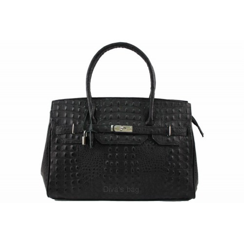 Жіноча шкіряна сумка GLORIA (M8824) чорна