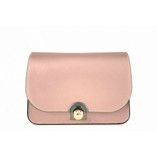 Женская кожаная сумка Dina (TR114) розовая