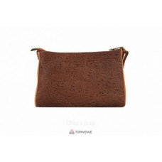 Женская кожаная сумка Trasea (TR 969) коричневая
