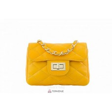 Жіноча шкіряна сумка Petra (P2277) жовта