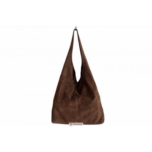 Женская замшевая сумка MONICA (BS15206) коричневая