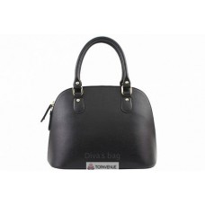 Жіноча шкіряна сумка Megan (M8935) чорна