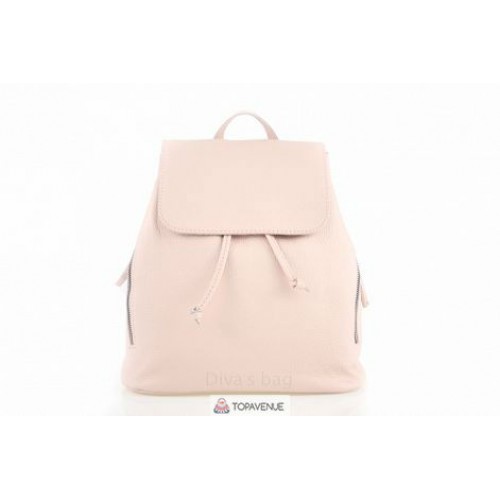Женский кожаный рюкзак Zelinda (S7068) розовый