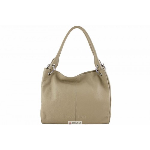 Женская кожаная сумка ASIA (S6814) тауп