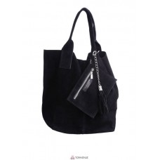 Жіноча замшева сумка ARIANNA (S6813) чорна