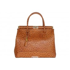 Жіноча шкіряна сумка GILDA ( M8835) коньячна