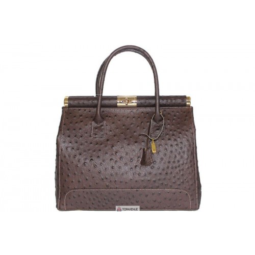 Жіноча шкіряна сумка GILDA ( M8835) темно-коричнева