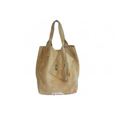 Жіноча замшева сумка ARIANNA (S6813) пісочна