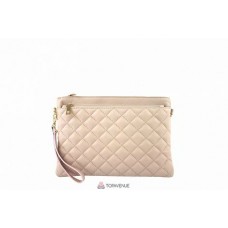 Женский кожаный клатч Kim (P2309) розовый