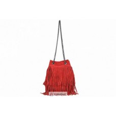 Женская замшевая сумка Naima (TR977) красная