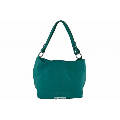 Женская кожаная сумка LORELLA (BS15207) бирюзовая