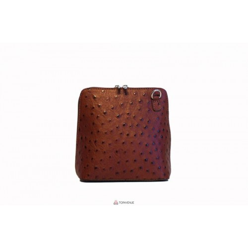 Жіноча шкіряна сумка GRETA ( P2279) коричнева