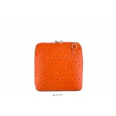 Жіноча шкіряна сумка GRETA ( P2279) оранжева