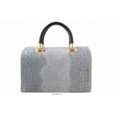 Жіноча шкіряна сумка MARIANNE (M8836) сіра