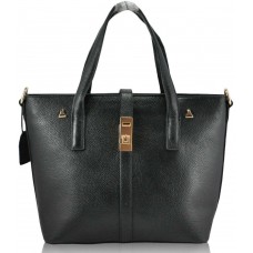 Женская кожаная сумка 1189 черная