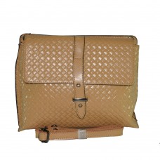 Кожаная сумка 501 персиковая