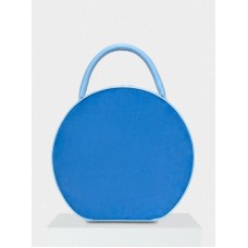 Женская кожаная сумка Tondo 019/660-640/V-T голубая с синим