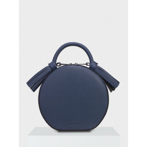 Женская кожаная сумка Tondo mini 043/6030/Lu синяя