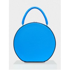 Женская кожаная сумка Tondo 019/660-0/Lu-T черная с синим