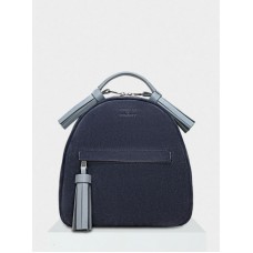 Женский кожаный рюкзак Zaino grey by Domanoff 027/900-910/V-K серый