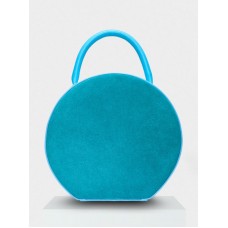 Женская кожаная сумка Tondo 019/310-650/V-T голубая