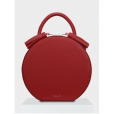 Женская кожаная сумка Tondo 019/6053/Lu гранатовая