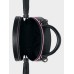 Жіноча шкіряна сумка Tondo mini 043/0/Lu/P чорна з рожевим
