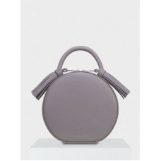 Женская кожаная сумка Tondo mini 043/6073/Lu серая
