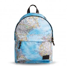 Рюкзак FUSION MAPS блакитний