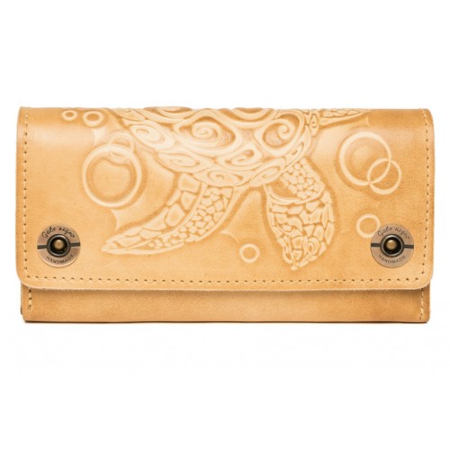 Гаманець-клатч Gato Negro Alfa Big Turtle Ivory