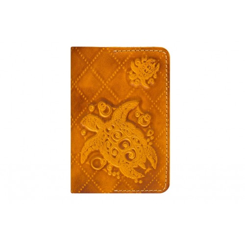 Обложка для паспорта Gato Negro Turtle-X Orange