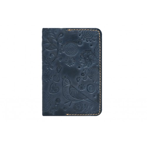 Обкладинка для паспорта Gato Negro Birds Blue
