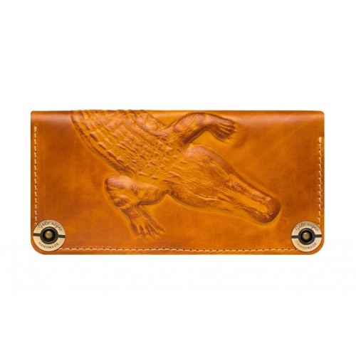 Гаманець Gato Negro Alligator Orange
