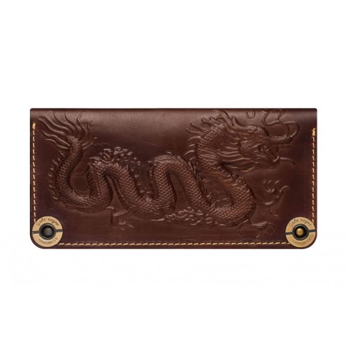 Гаманець Gato Negro Dragon Brown