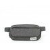 Поясна сумка GIN "Мен cotton" темно-сіра
